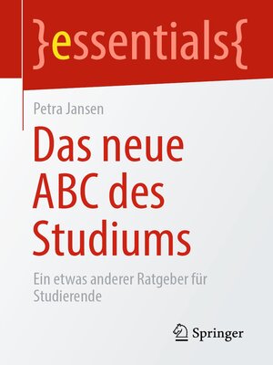 cover image of Das neue ABC des Studiums